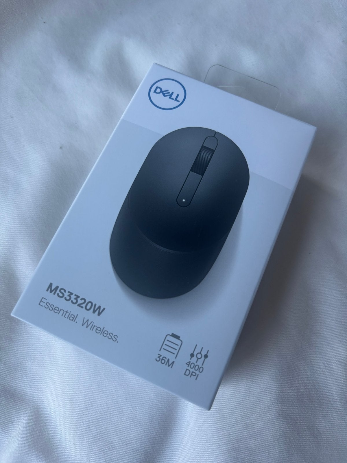 Dell MS3320W Essential Draadloze Muis - Nieuw in doos, Computers en Software, Muis, Linkshandig, Nieuw, Ophalen of Verzenden