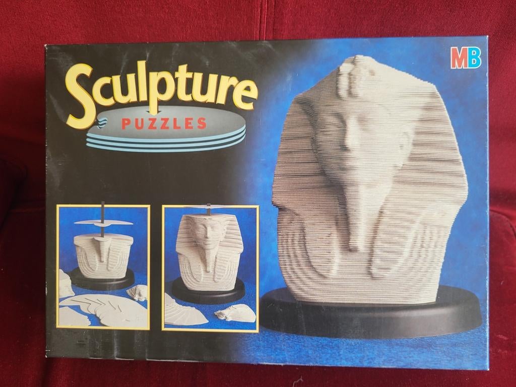 Farao MB 3D  Sculpture Puzzles, Hobby en Vrije tijd, Ophalen of Verzenden, Minder dan 500 stukjes, Rubik's of 3D-puzzel