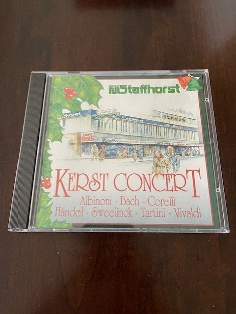 Muziek Staffhorst: Kerst Concert. Albinoni, Bach, Corelli,, Ophalen of Verzenden, Zo goed als nieuw, Kerst