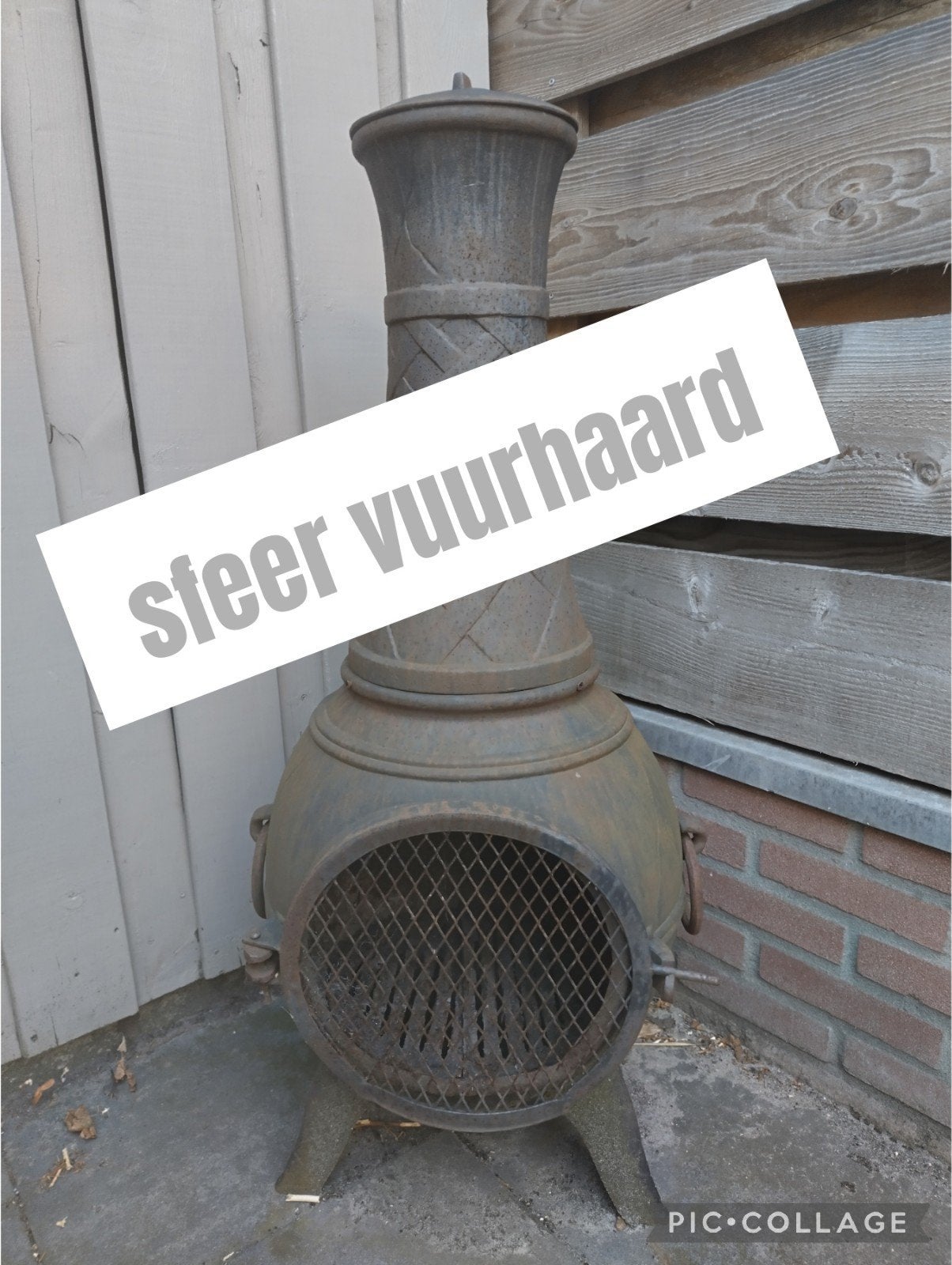 sfeerhaard voor buiten, Ophalen