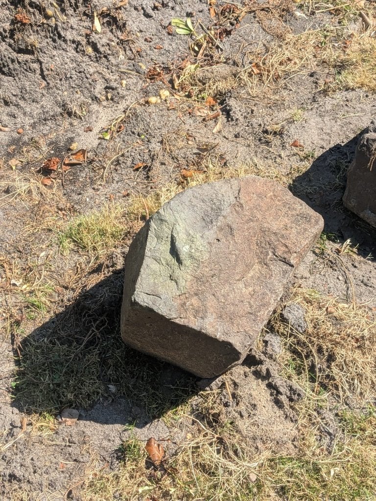 basalt keien, Tuin en Terras, Grind, Keien en Split, Gebruikt, Kei, Zwart, Basalt, Ophalen