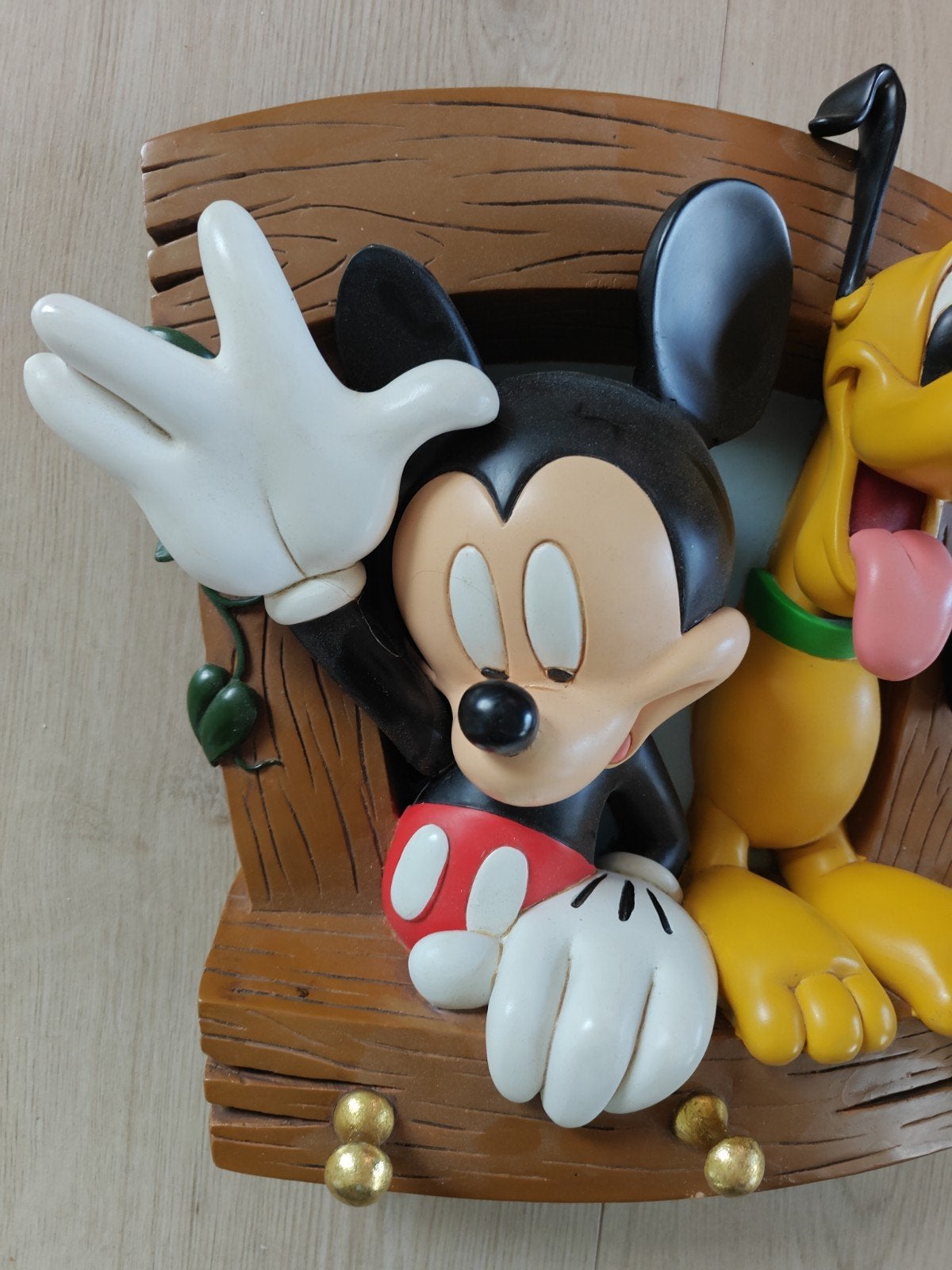 Mickey Mouse en Pluto sleutelhanger/kapstok, Ophalen of Verzenden, Mickey Mouse, Zo goed als nieuw, Overige typen