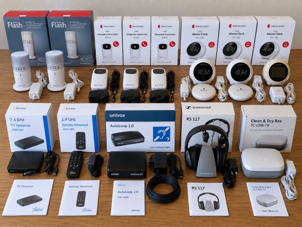 Complete partij hoorhulpmiddelen Bellman.  Ook los te koop, Diversen, Verzenden, Zo goed als nieuw
