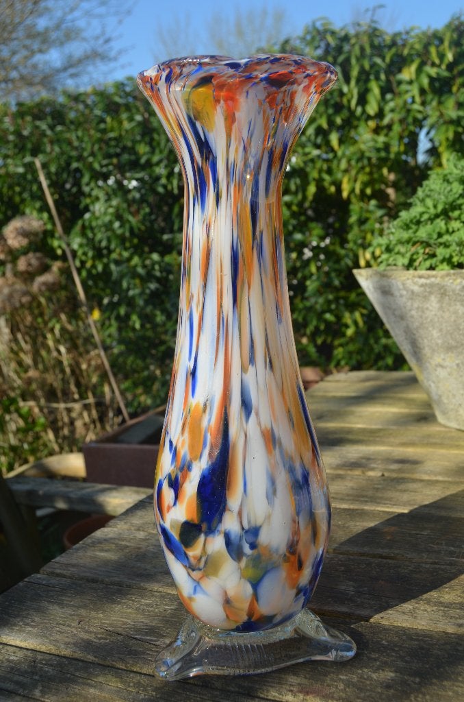 Murano vaas jaren '20 of '30 Gaaf., Antiek en Kunst, Antiek | Vazen, Ophalen of Verzenden