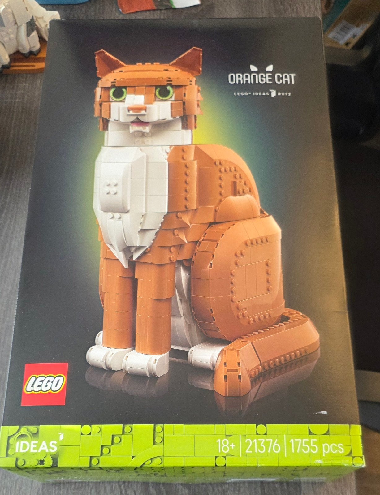 Lego 21376 orange cat *nieuw*, Lego, Nieuw, Ophalen of Verzenden, Ideas