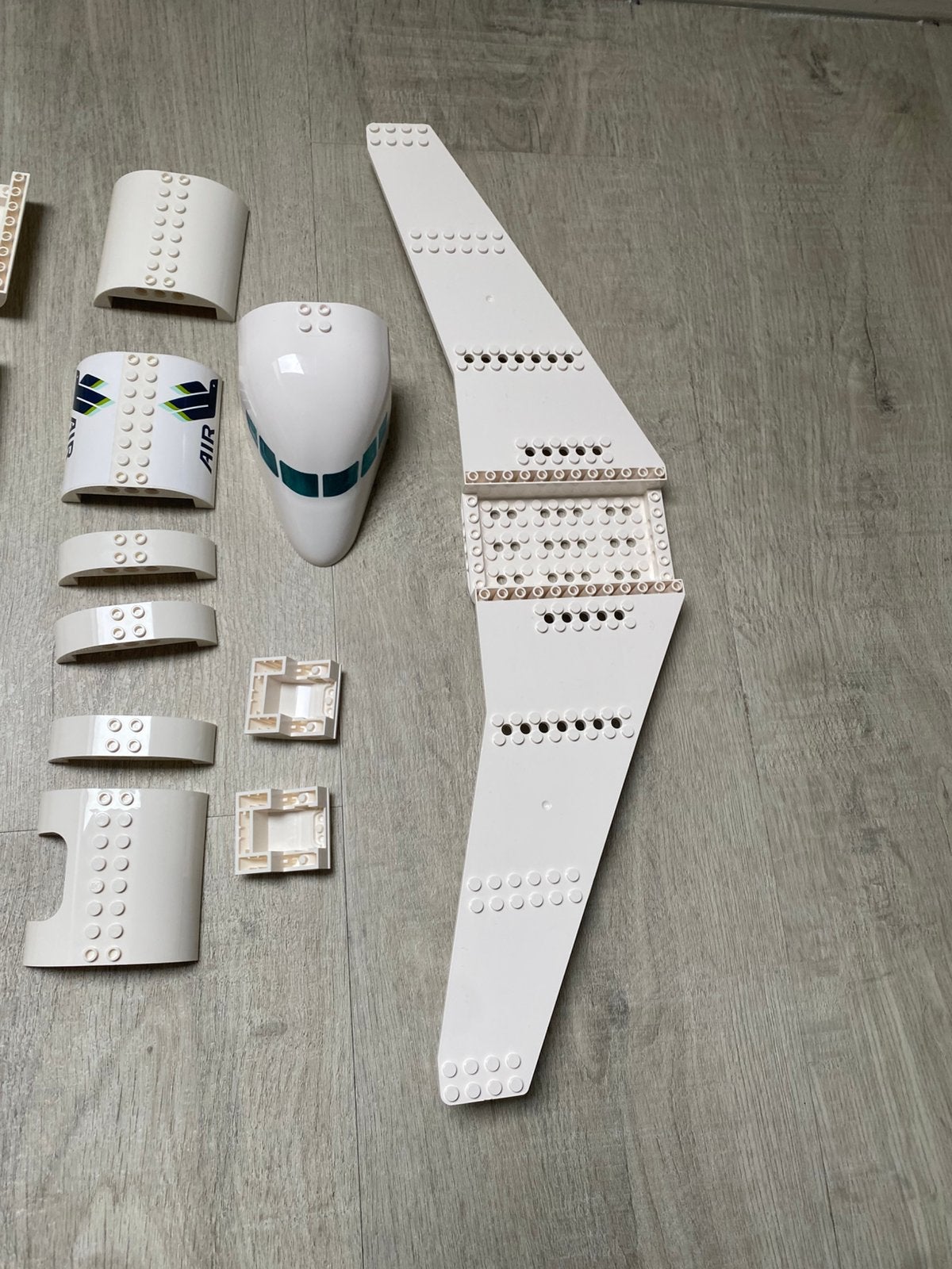 Lego vliegtuig onderdelen, Ophalen, Zo goed als nieuw