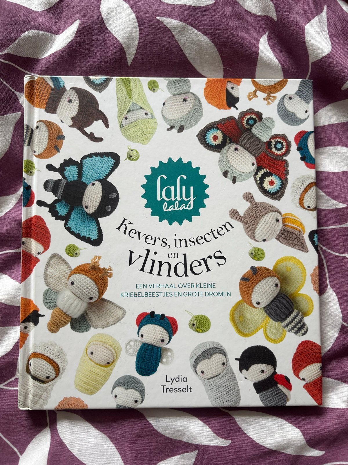 Laly Lala: Kevers, insecten en vlinders - Lydia Tresselt, Ophalen of Verzenden, Zo goed als nieuw, Haken, Patroon of Boek