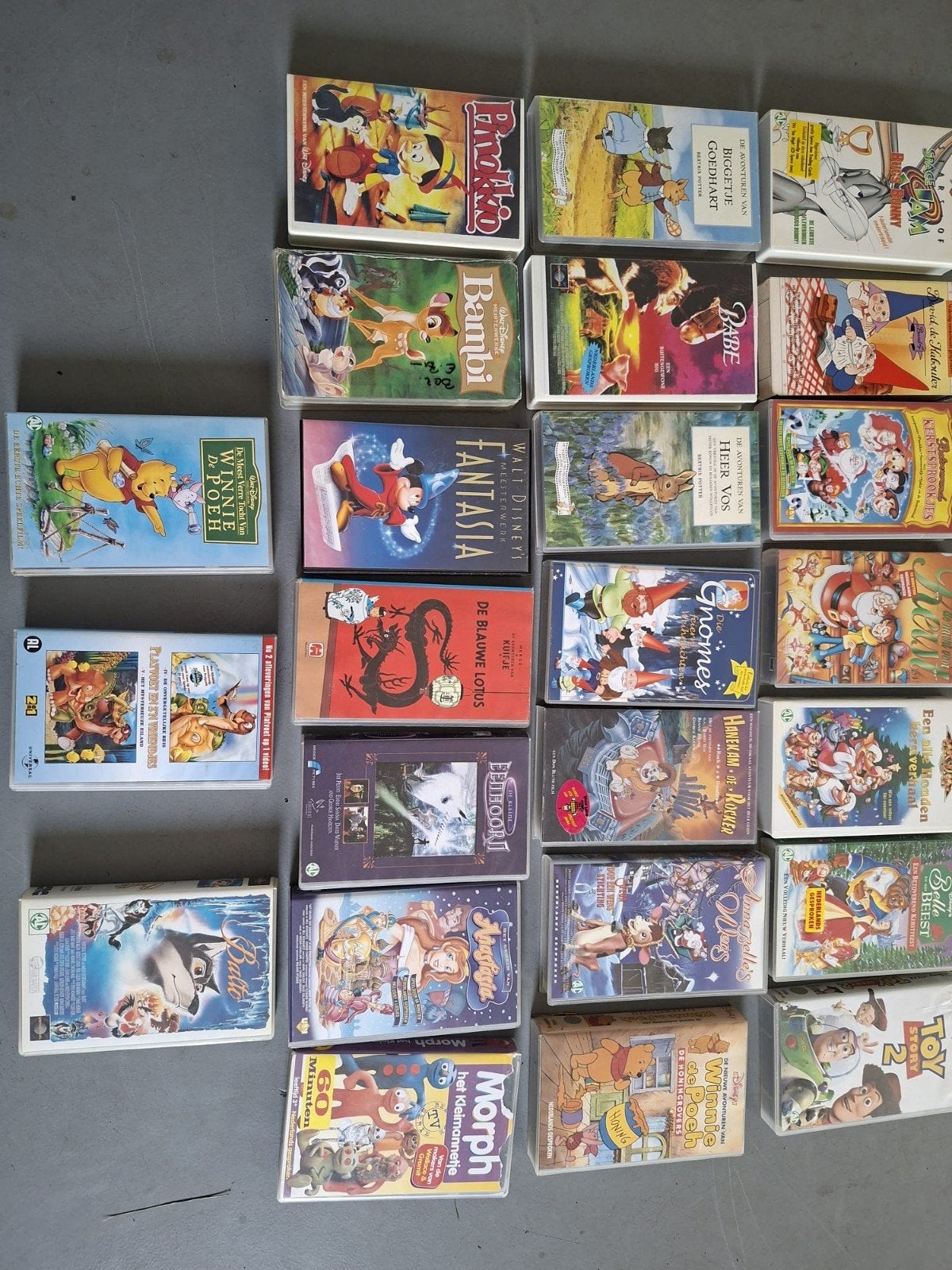 Grote collectie VHS-banden: films en kinderfilms, Alle leeftijden, Ophalen, Gebruikt, Overige genres