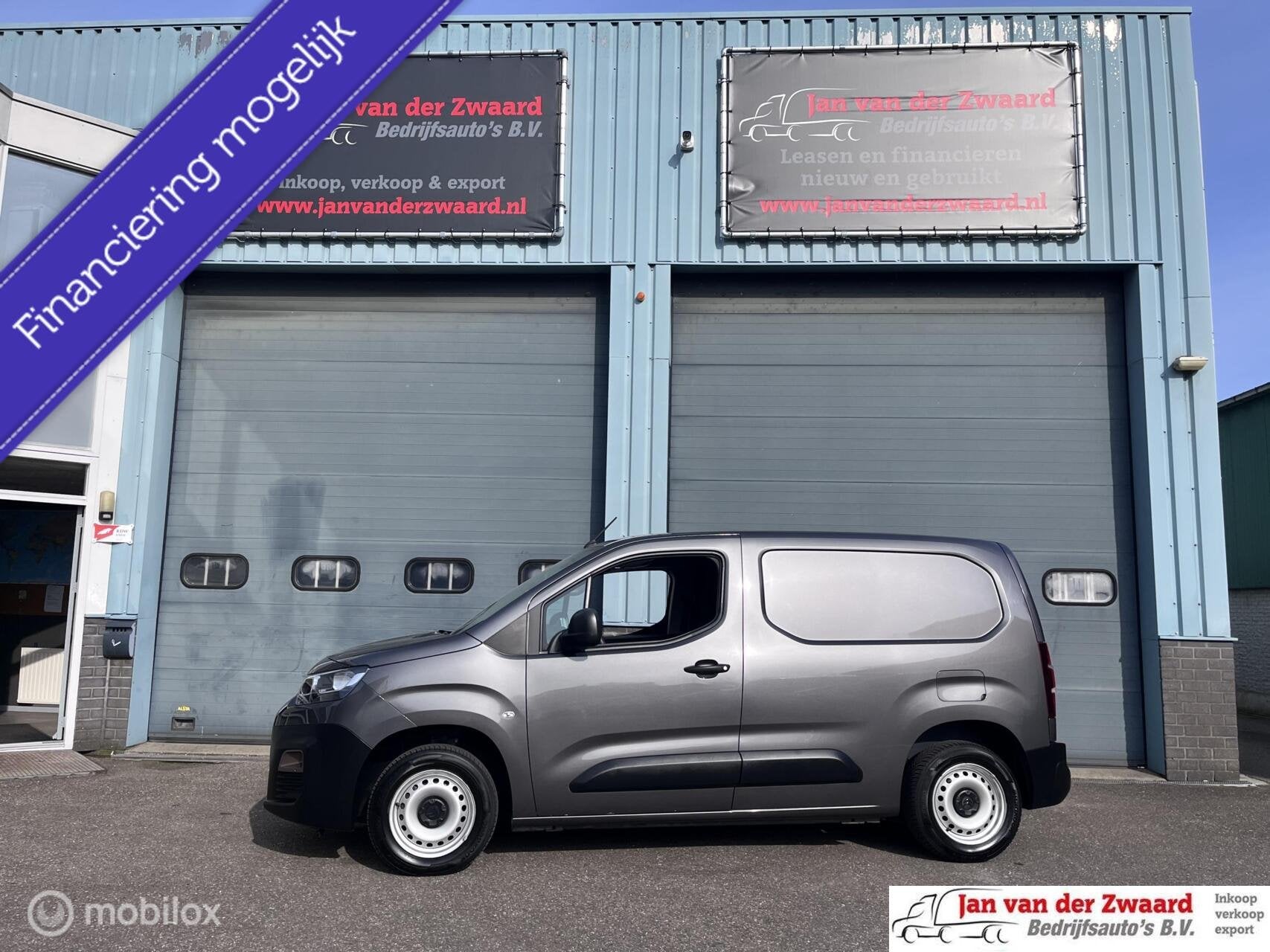 Citroen Berlingo bestel 1.6 BlueHDI Driver Schuifdeur Trekha, Auto's, Voorwielaandrijving, Euro 6, 4 cilinders, Citroën