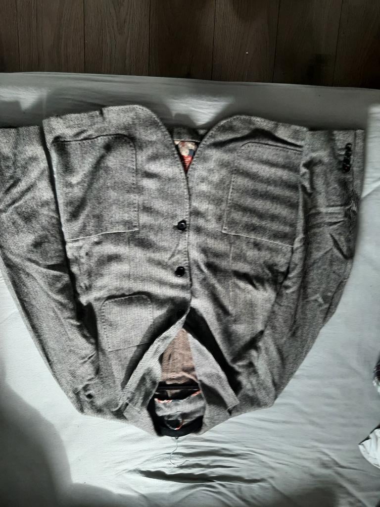Colbert, Hugo Boss, Kleding | Heren, Kostuums en Colberts, Ophalen, Blauw, Maat 56/58 (XL), Zo goed als nieuw