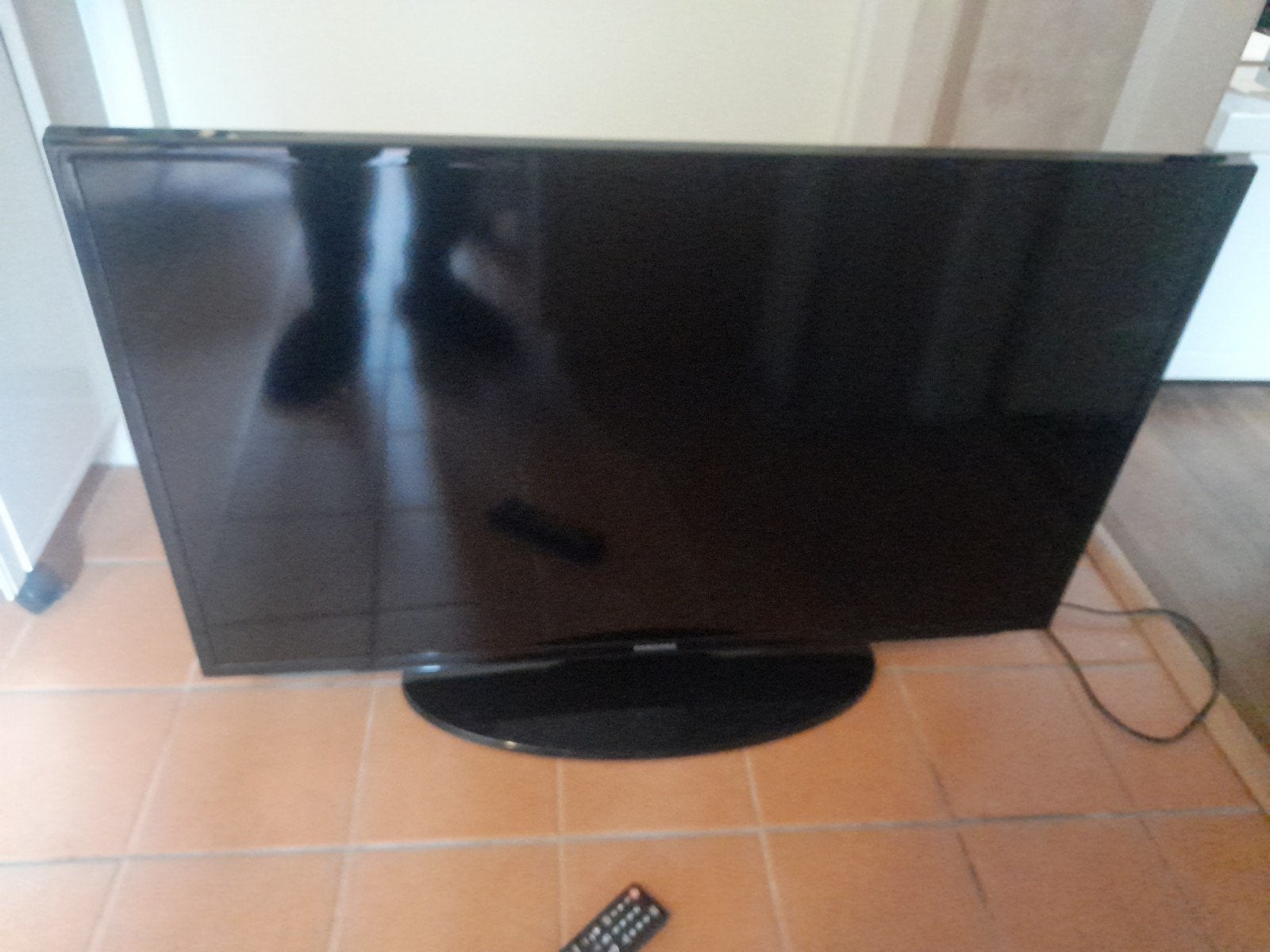Samsung TV met afstandsbediening 103 cm diagonaal, Ophalen, Gebruikt, Samsung