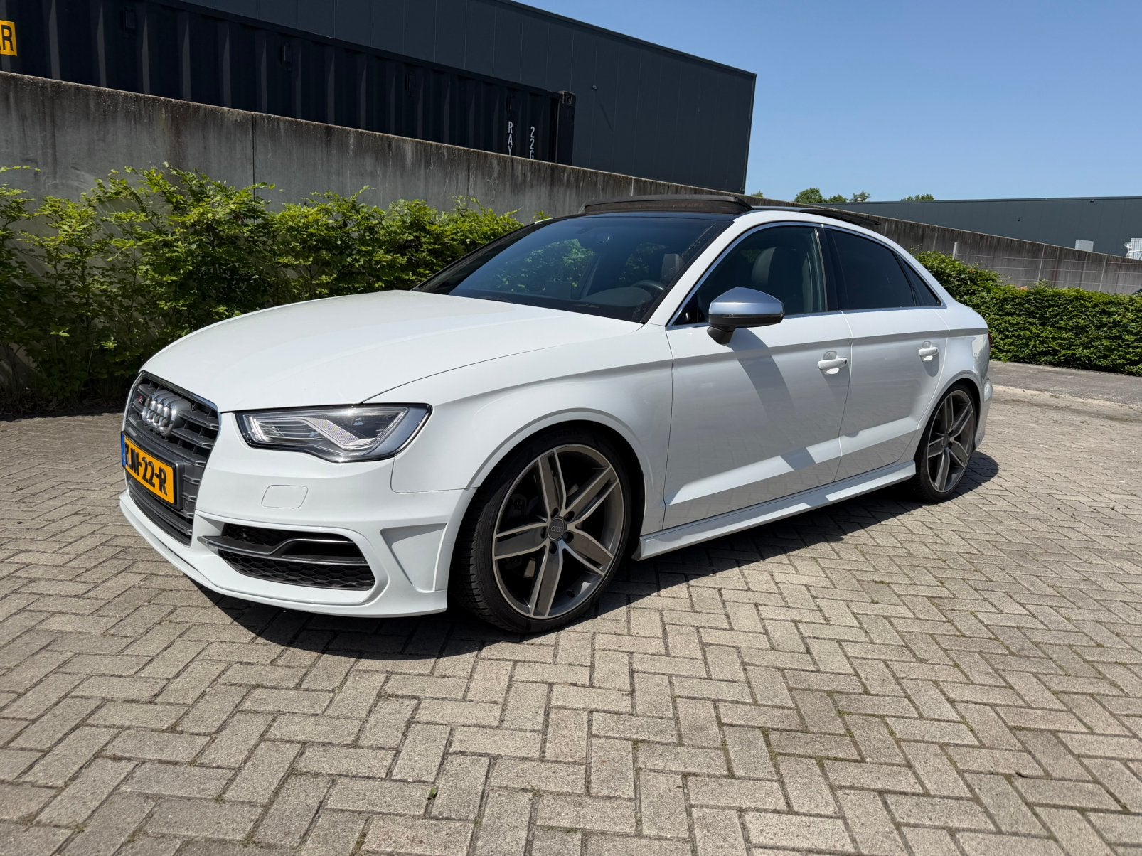 Audi S3 2.0 Tfsi 221KW Quattro Sedan 2014 Wit, Auto's, Audi, Voorwielaandrijving, S3, Zwart, 4 cilinders