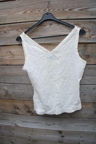 Top beige Birger & Mikkelsen mt 36 Vaste prijs AANBIEDING, Beige, Ophalen of Verzenden, Zo goed als nieuw, Maat 36 (S)