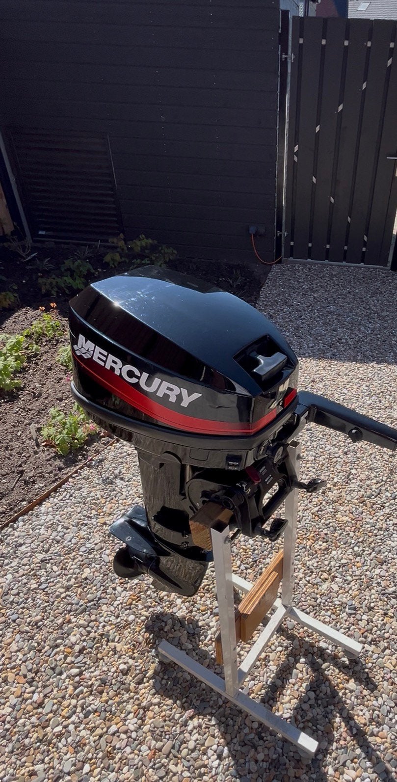 Mercury 8 PK 2-takt buitenboordmotor, Ophalen, Zo goed als nieuw, Motor en Techniek, Motorboot