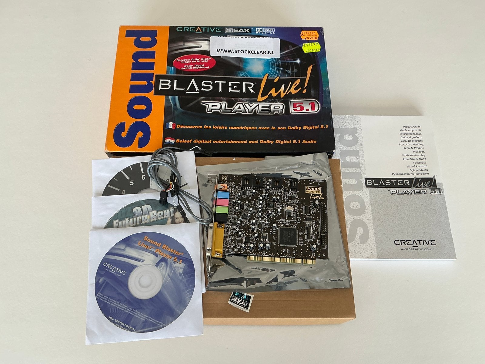 Soundblaster Live Player 5.1 (defect), Ophalen of Verzenden, Creative, NA, NA