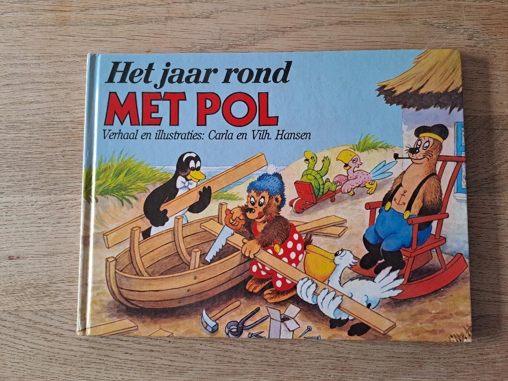 HET JAAR ROND MET POL. CARLA EN VIHL. HANSEN, Ophalen of Verzenden, Gelezen, Carla en Vilh. Hansen, Fictie algemeen