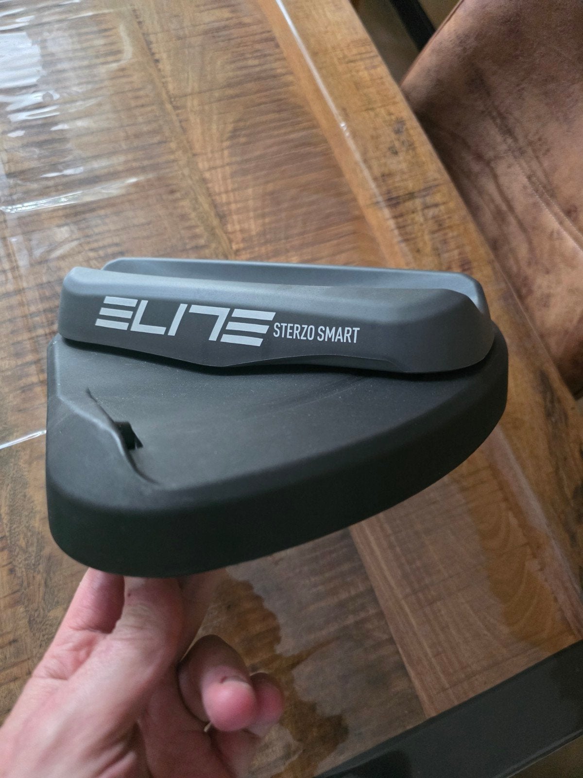 Elite Sterzo Smart voorwiel steun voor Zwift, Racefiets, Overige typen, Kunststof, Ophalen of Verzenden