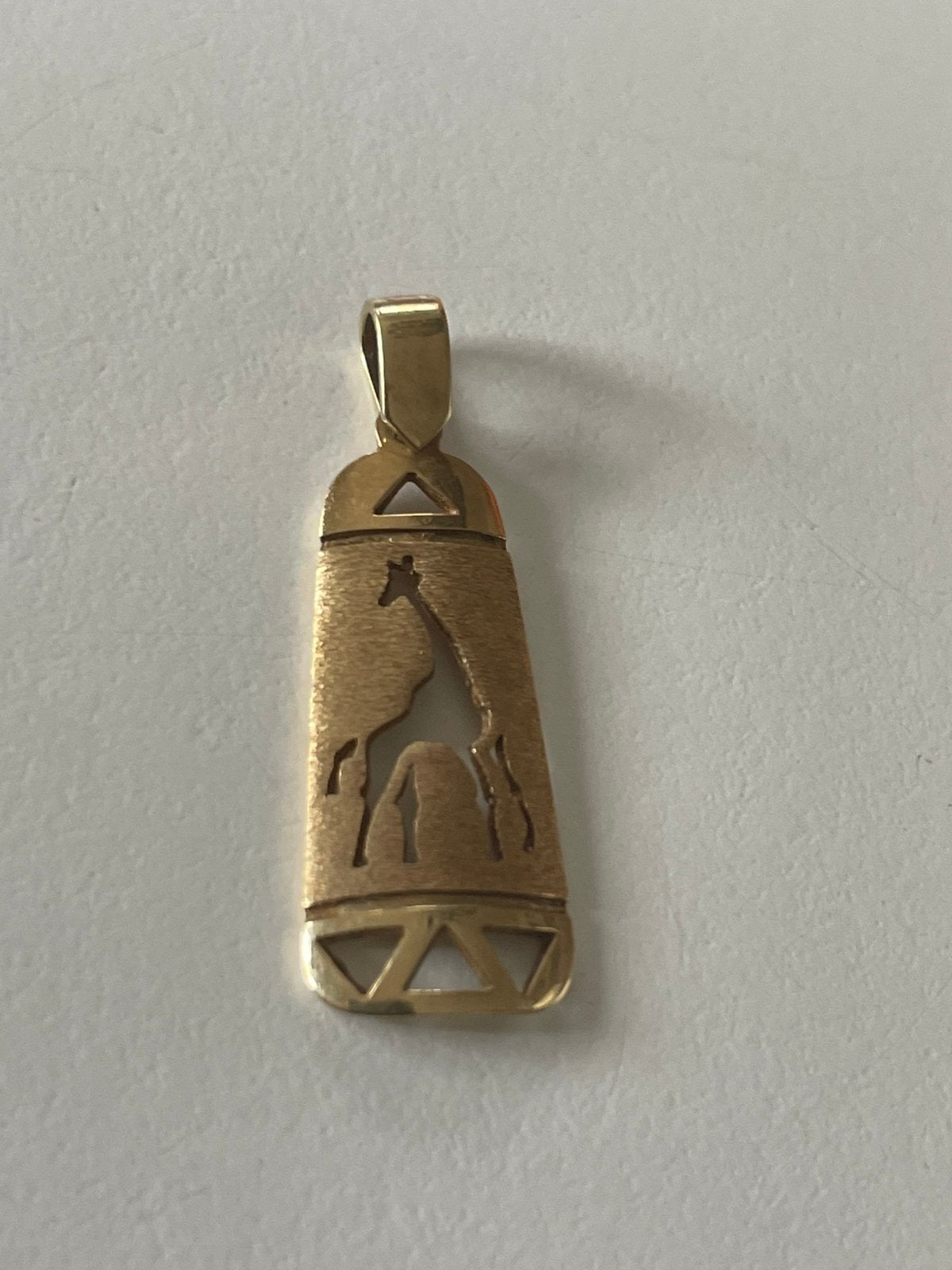 Vintage Kettinghanger 14K., Ophalen of Verzenden, Zo goed als nieuw, Goud