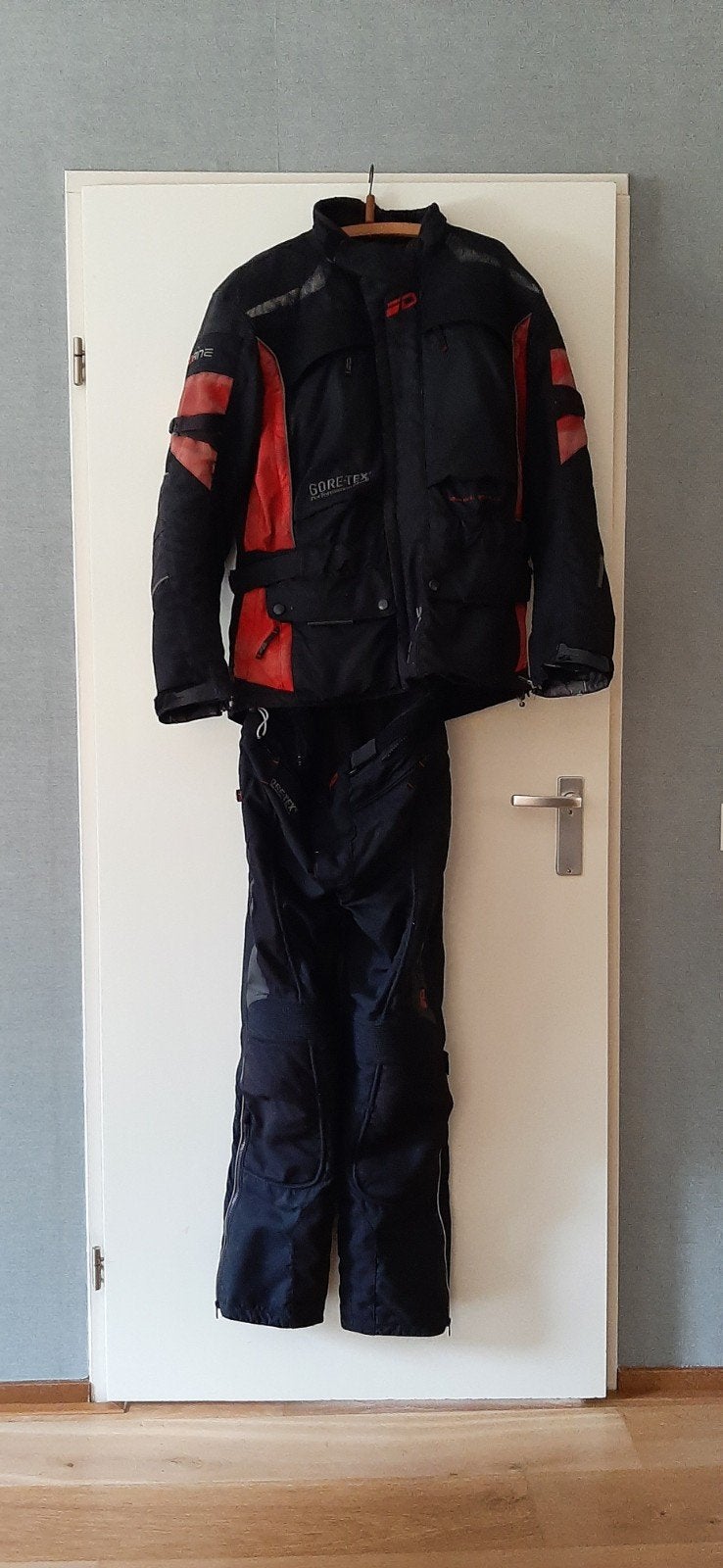 textiel motorpak jas maat 54 broek maat 52, Ophalen, Dane, Tweedehands, Heren