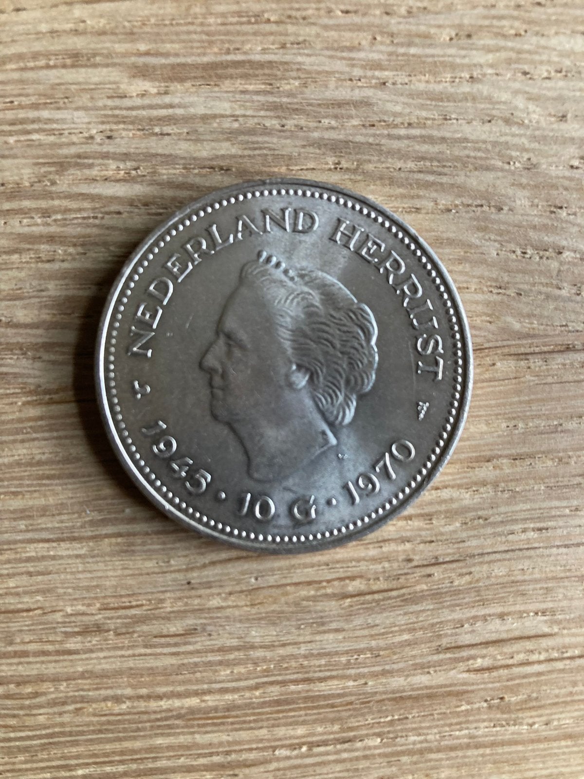 Zilveren tientje (Juliana 1970), Postzegels en Munten, Ophalen of Verzenden