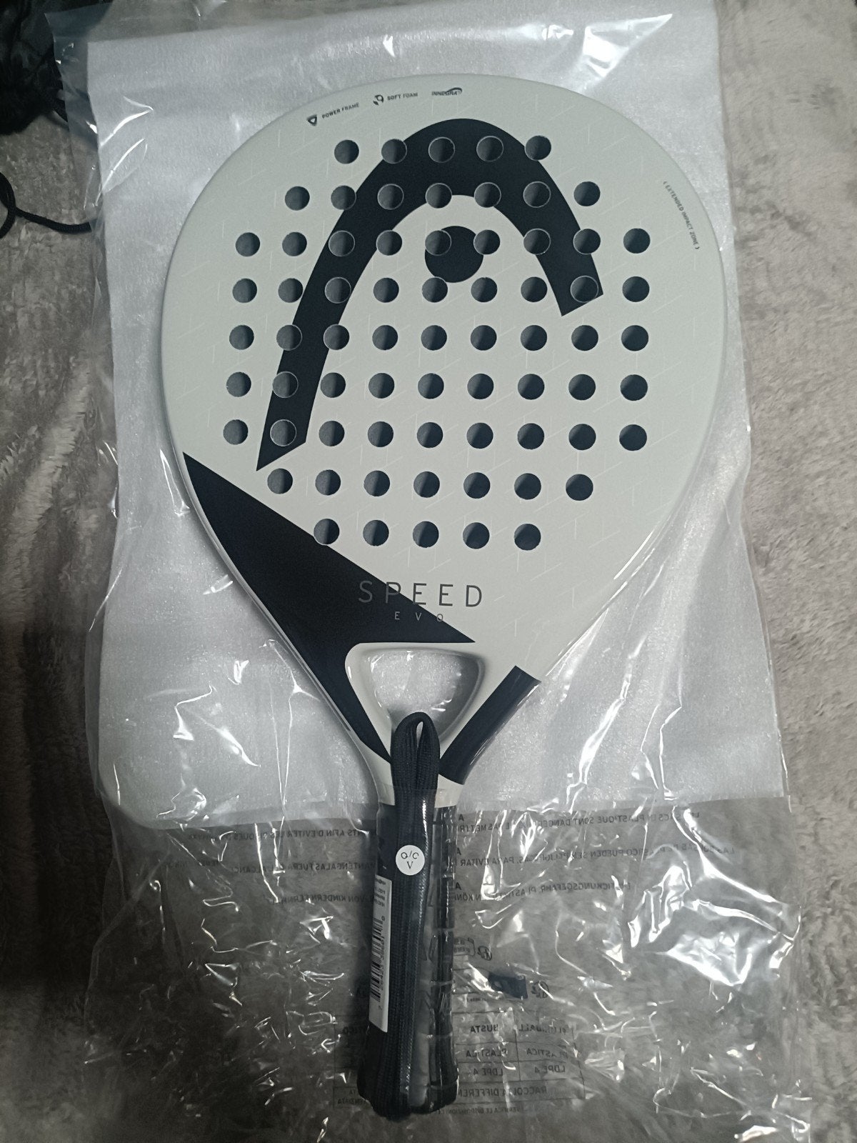 Head Evo Speed, Sport en Fitness, Padel, Ophalen of Verzenden, Nieuw