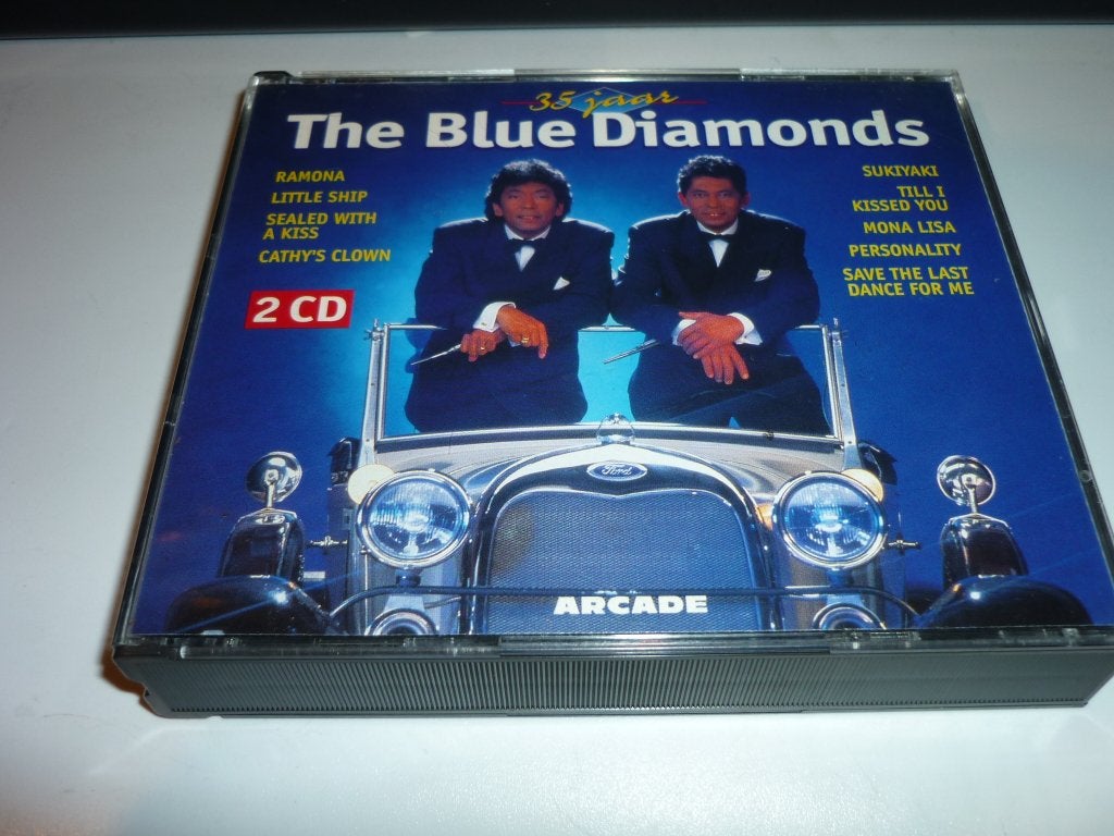 The Blue Diamonds de cd boxset 35 Jaar, Verzenden, Zo goed als nieuw, Poprock