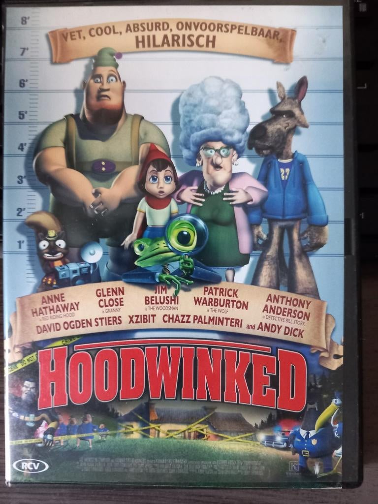Hoodwinked DVD - Avontuurlijke animatiefilm, Avontuur, Gebruikt, Alle leeftijden, Ophalen of Verzenden