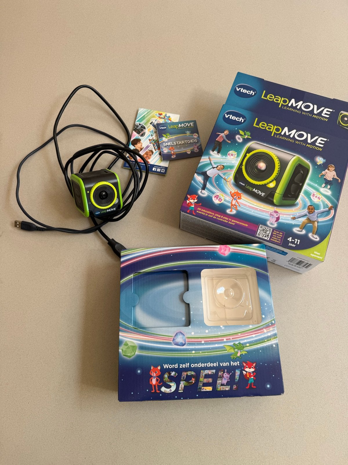Vtech Leap Move - Zo goed als nieuw, Ophalen of Verzenden, Zo goed als nieuw, 4 tot 6 jaar