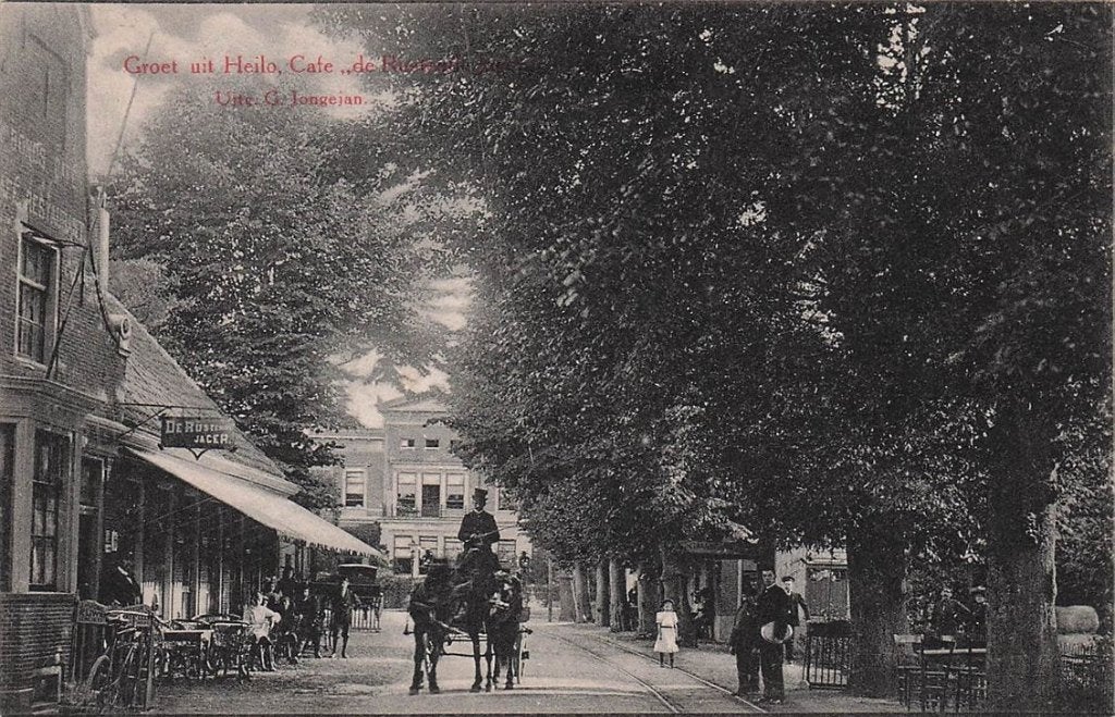703-015-015 Groet uit Heiloo De Rustende Jager, Verzenden, Voor 1920, Noord-Holland