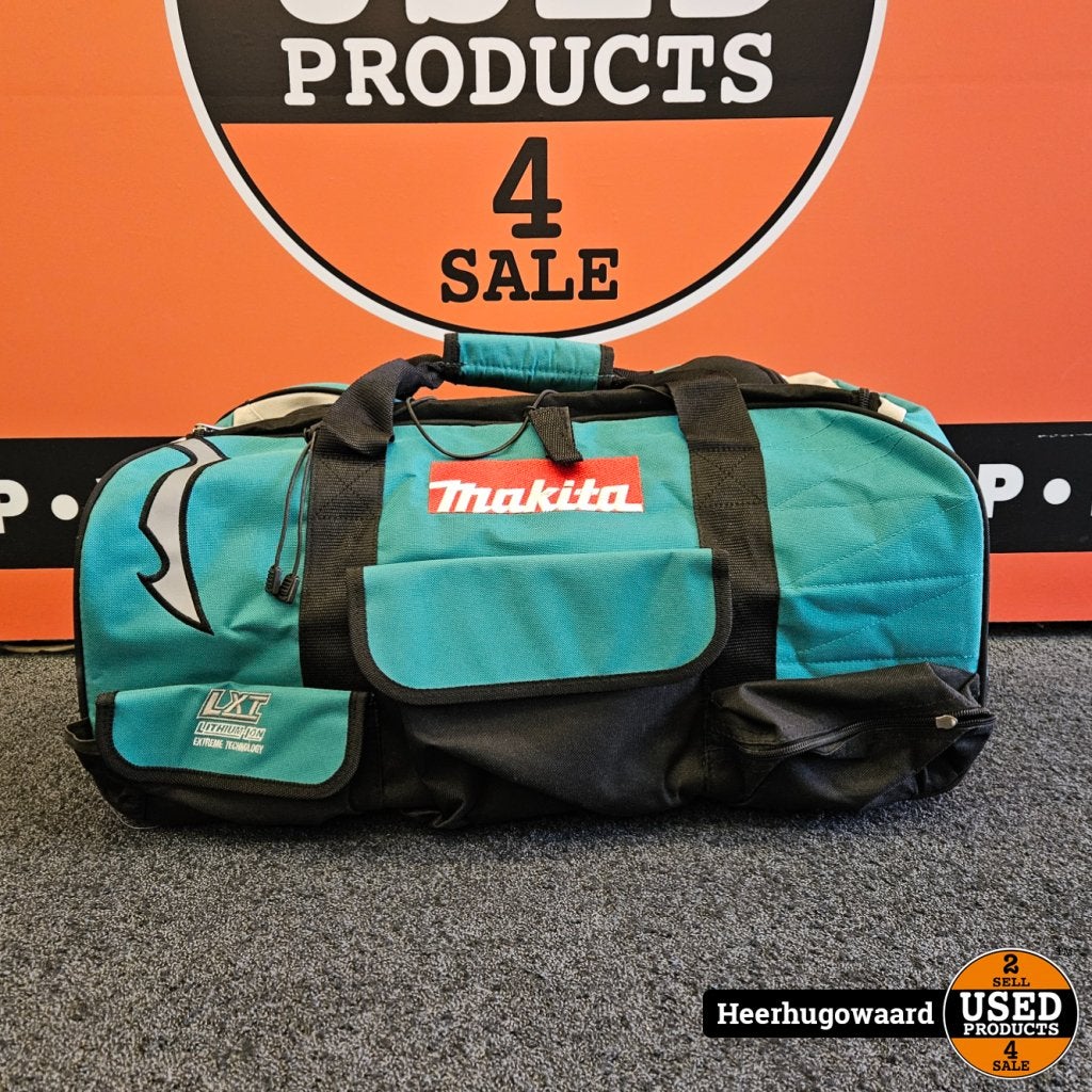Makita 83127 Gereedschapstas in Nette Staat, Makita, Gebruikt, Support@makita.com, Makita Corporation, 3-11-8, Sumiyoshi-cho, 
Anjo, Aichi 446-8502
Japan