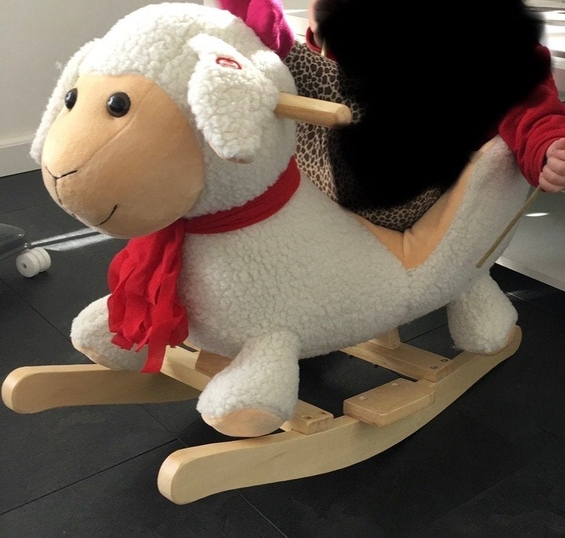 Schattig schaap hobbelpaard, Ophalen, Gebruikt, Overige typen