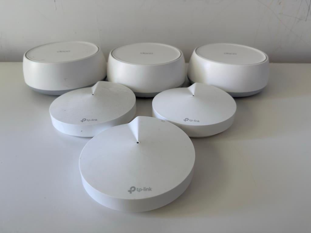 TP-Link Deco Mesh Wi-Fi Systeem (BE25 & M5), Computers en Software, Routers en Modems, Gebruikt, Router, Ophalen