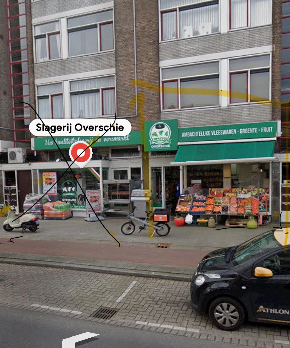 Winkel overname groente en levensmiddelen