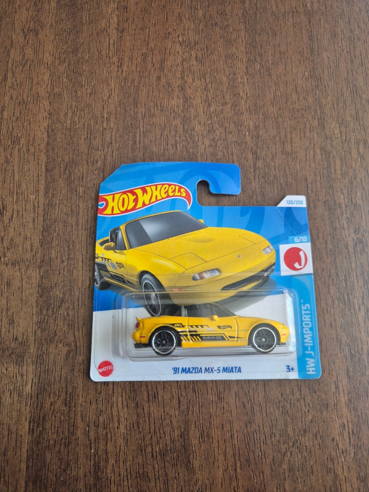 91 mazda MX-5 Miata no 120 2024 Hotwheels, Ophalen of Verzenden, Nieuw, Auto
