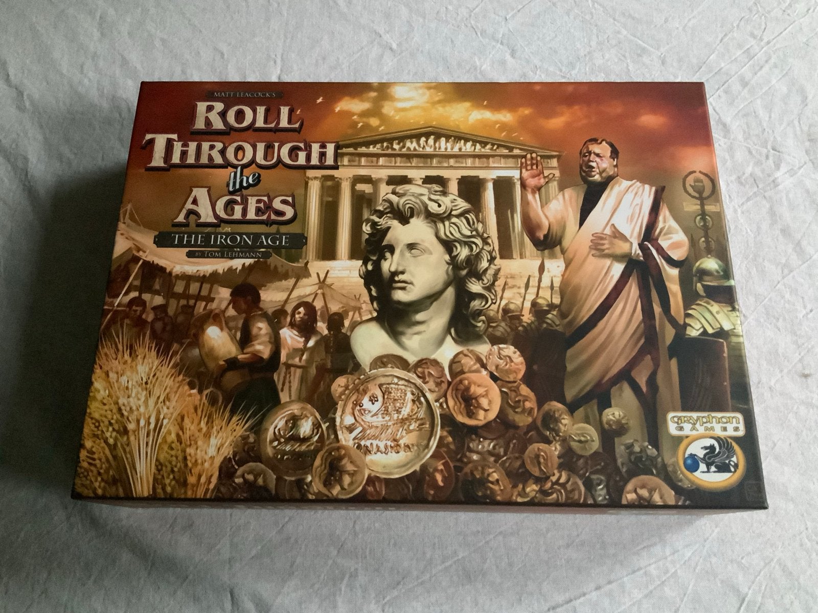 Roll Through the Ages: The Iron Age, Een of twee spelers, Ophalen of Verzenden, Gebruikt