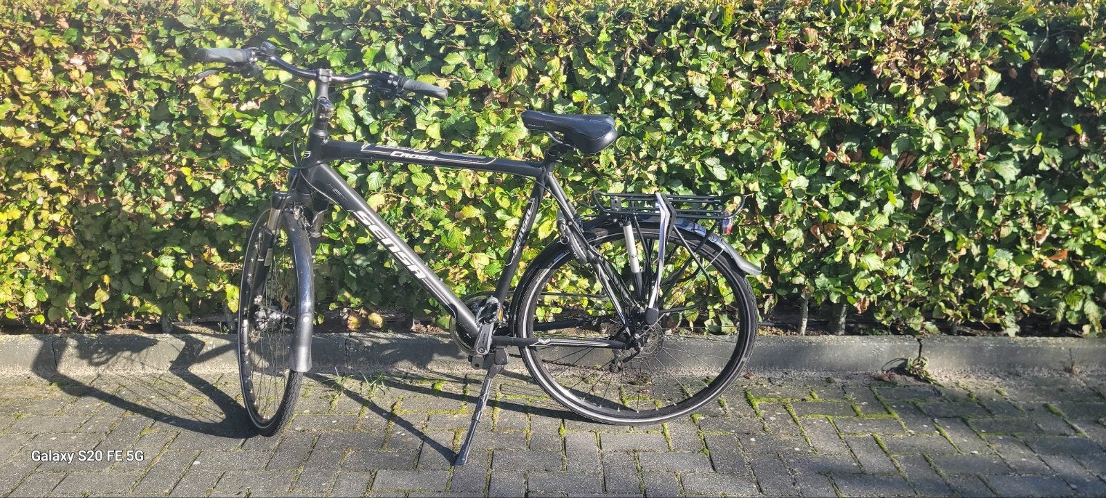 Sensa Cross fiets met 27 versnellingen, 28 inch, Gebruikt, Velgrem, 56 cm of meer