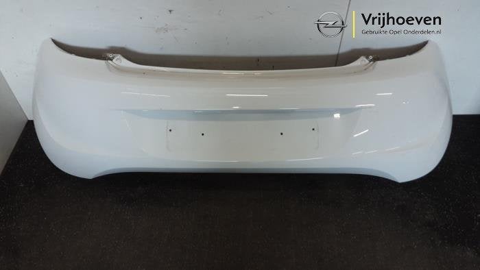 Achterbumper van een Opel Karl (Karl 15-) (GAZ), Gebruikt, -, -, Opel