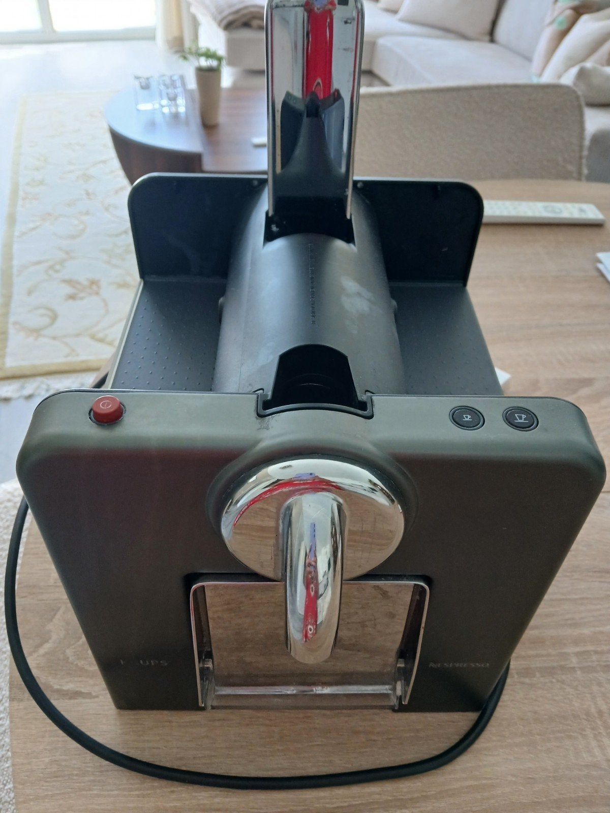 Nespresso Krups Koffiemachine - Perfecte Espresso, Ophalen, Zo goed als nieuw, Koffiemachine, Koffiepads en cups