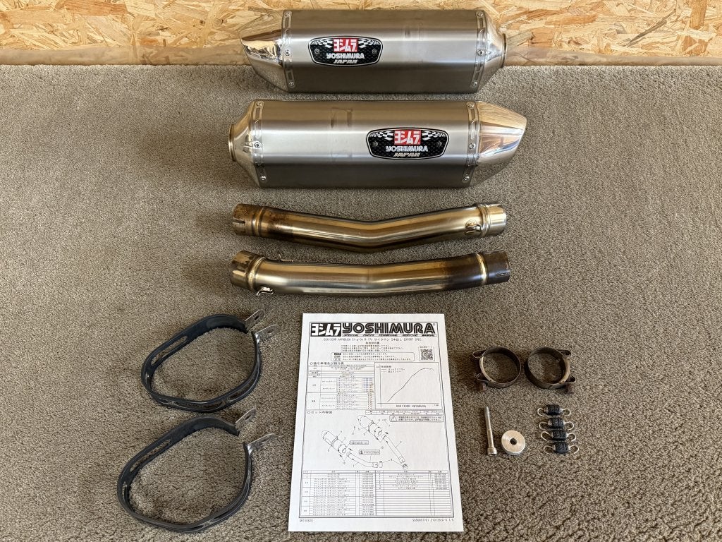 Yoshimura Japan titanium uitlaten GSX1300R Hayabusa 08-17, Yoshimura Japan, Gebruikt, Verzenden, 6748 Nakatsu, Aiko-Gun, Aikawa-Machi, Kanagawa-Pref., 243-0303, JP
