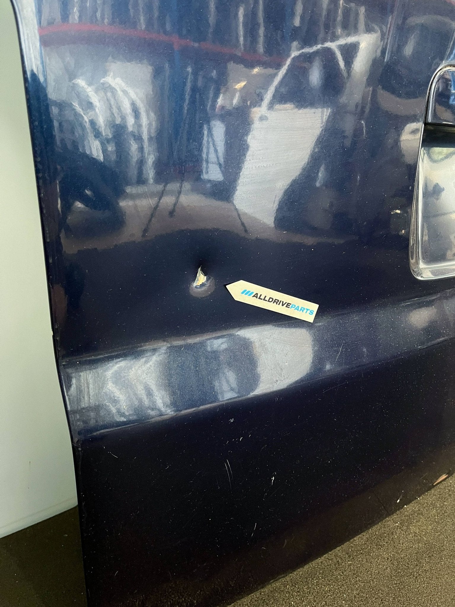 Achterklep Volkswagen Transporter T5 LD5Q blauw 7E0827025F, Auto-onderdelen, Gebruikt, -, Ophalen of Verzenden, Achter