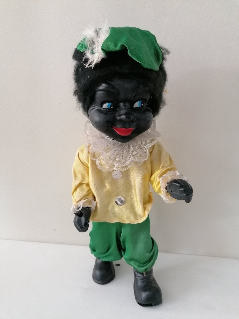 40 cm hoge zwarte piet pop, Ophalen of Verzenden