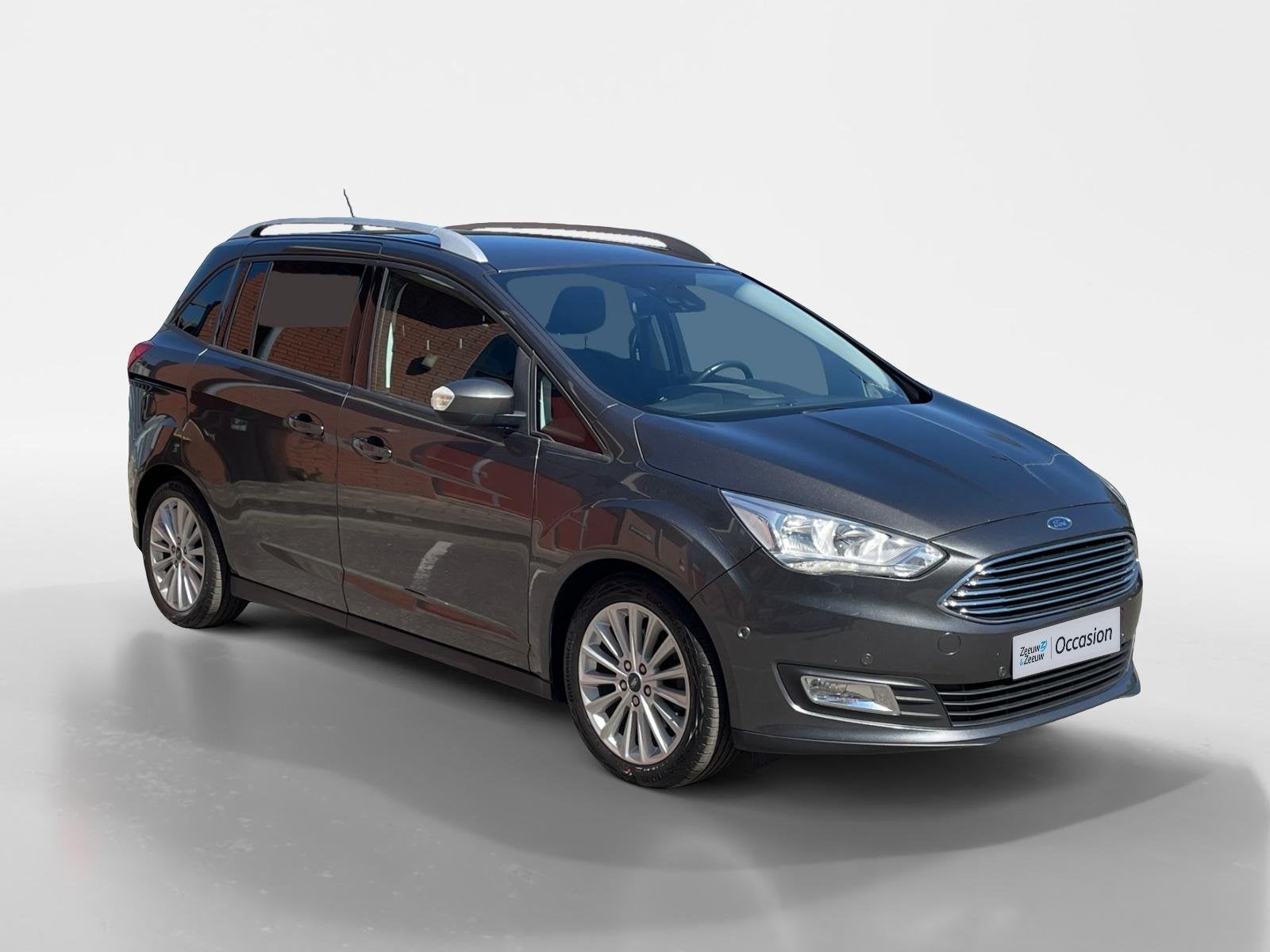 Ford Grand C-Max 1.0 Titanium 7Pers. | Navigatie | Voorruitv, Auto's, Voorwielaandrijving, 12 maanden, Gebruikt, 7 stoelen