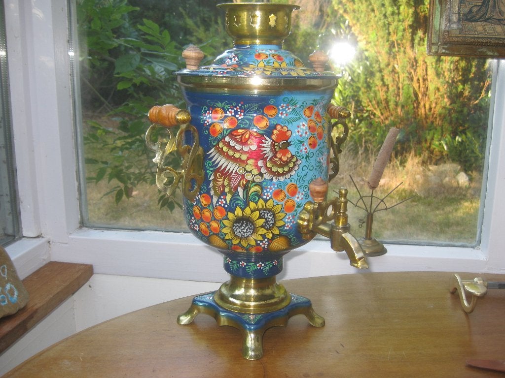 samover en theepot, Ophalen of Verzenden