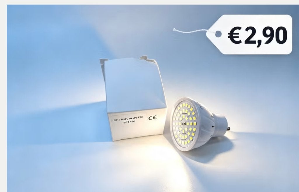 LED lamp GU10 - Energiezuinig en helder licht, Ophalen of Verzenden