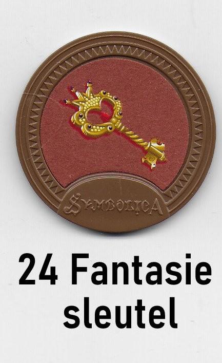 Efteling emte efteling medaillon nr 24 fantasie sleutel, Verzamelen, Efteling, Ophalen of Verzenden, Overige typen