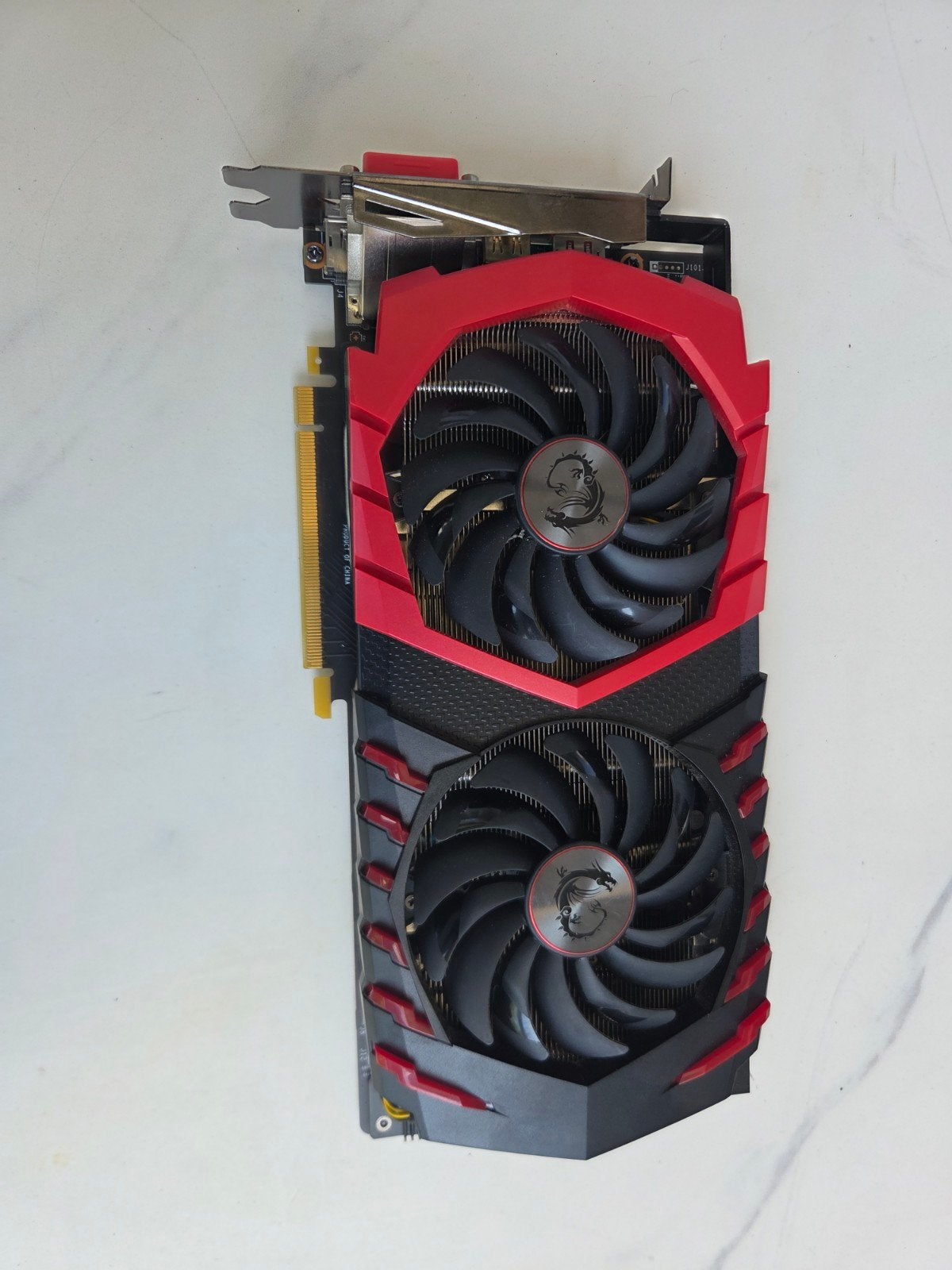 msi gaming video kaart geforce gtx1080 gaming x bg 8gb, Computers en Software, Videokaarten, Ophalen of Verzenden, Zo goed als nieuw