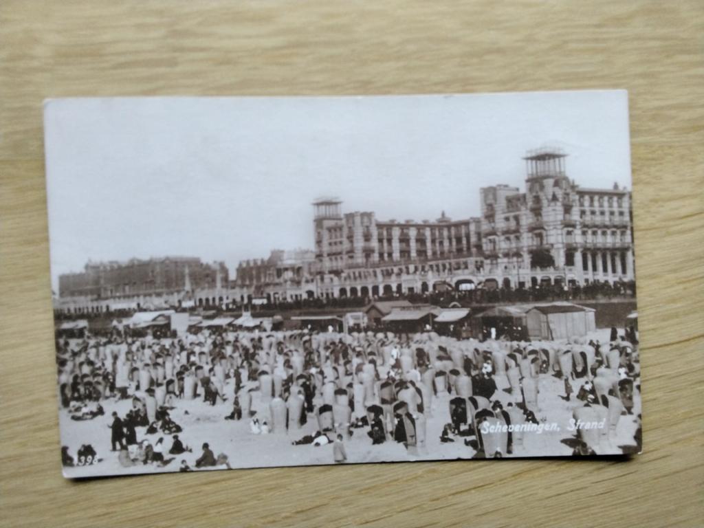 Scheveningen, Strand., Verzenden, 1920 tot 1940, Gelopen, Zuid-Holland