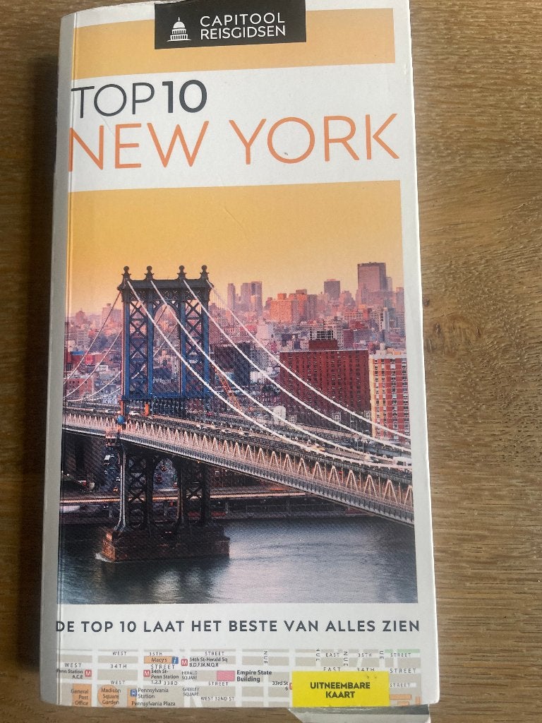 reisgids New York, Boeken, Reisgidsen, Capitool, Verzenden, Zo goed als nieuw, Reisgids of -boek