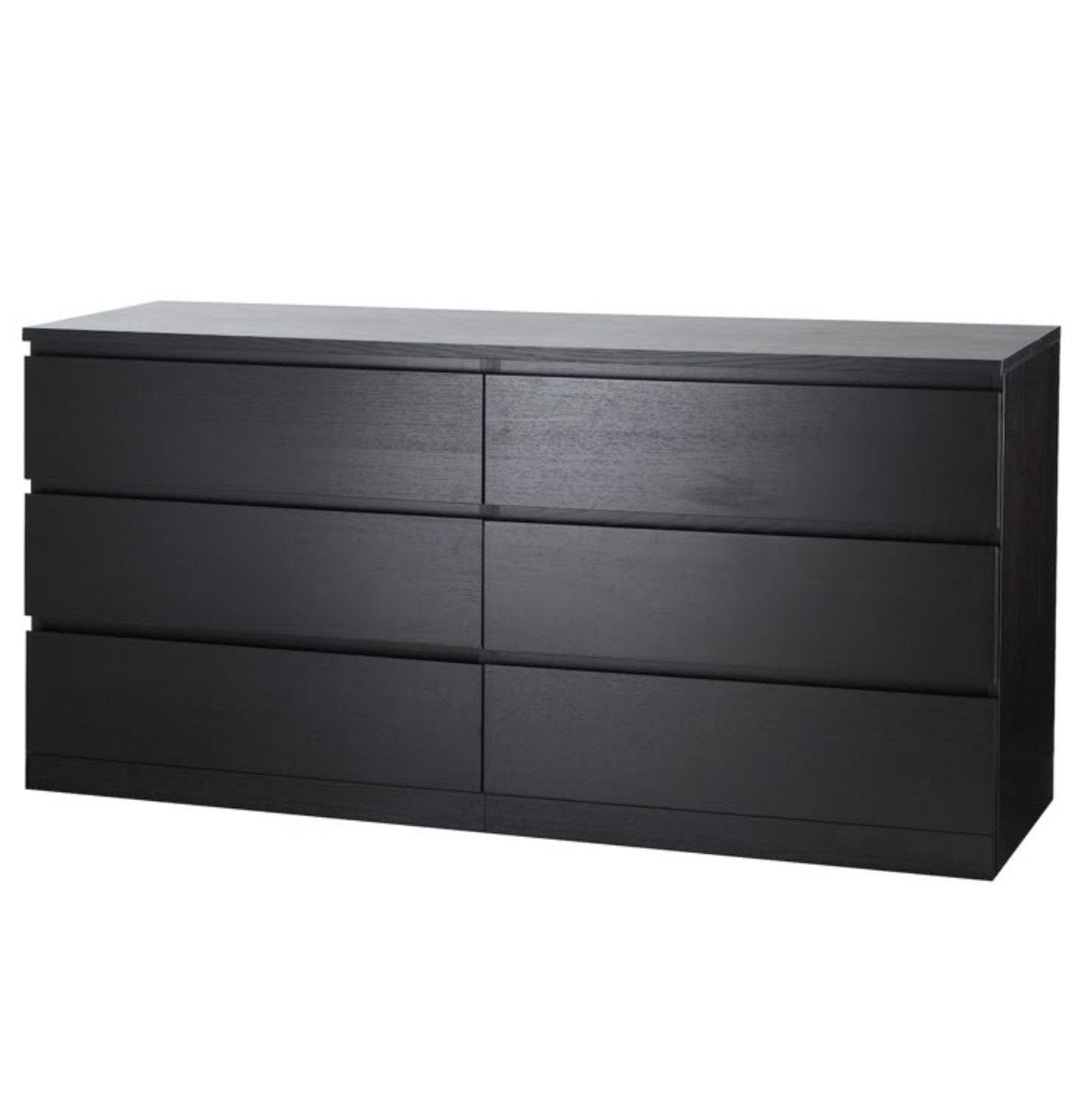 Ikea Malm ladekast, 6 lades, zwart, 160x78cm NIEUW in doos., Ophalen, 5 laden of meer, 150 tot 200 cm, Nieuw