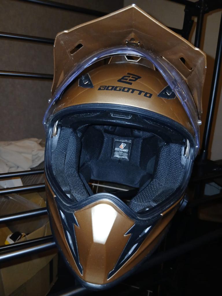 Bogotto H331 BT Tour EVO Bluetooth Enduro Helm, Overige merken, M, Offroadhelm, Dames